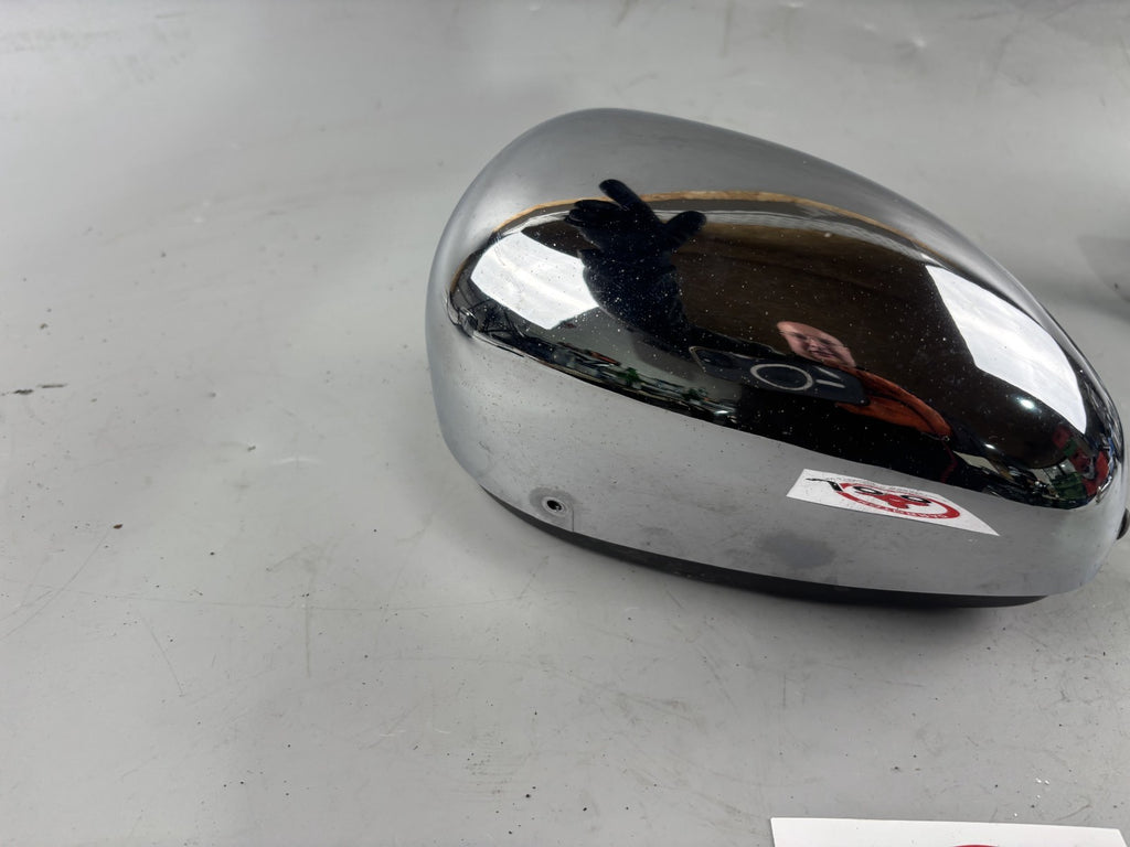 Yamaha XV535 3BR 2YL Virago Seitendeckel Chrome Abdeckung Cover Verkleidung