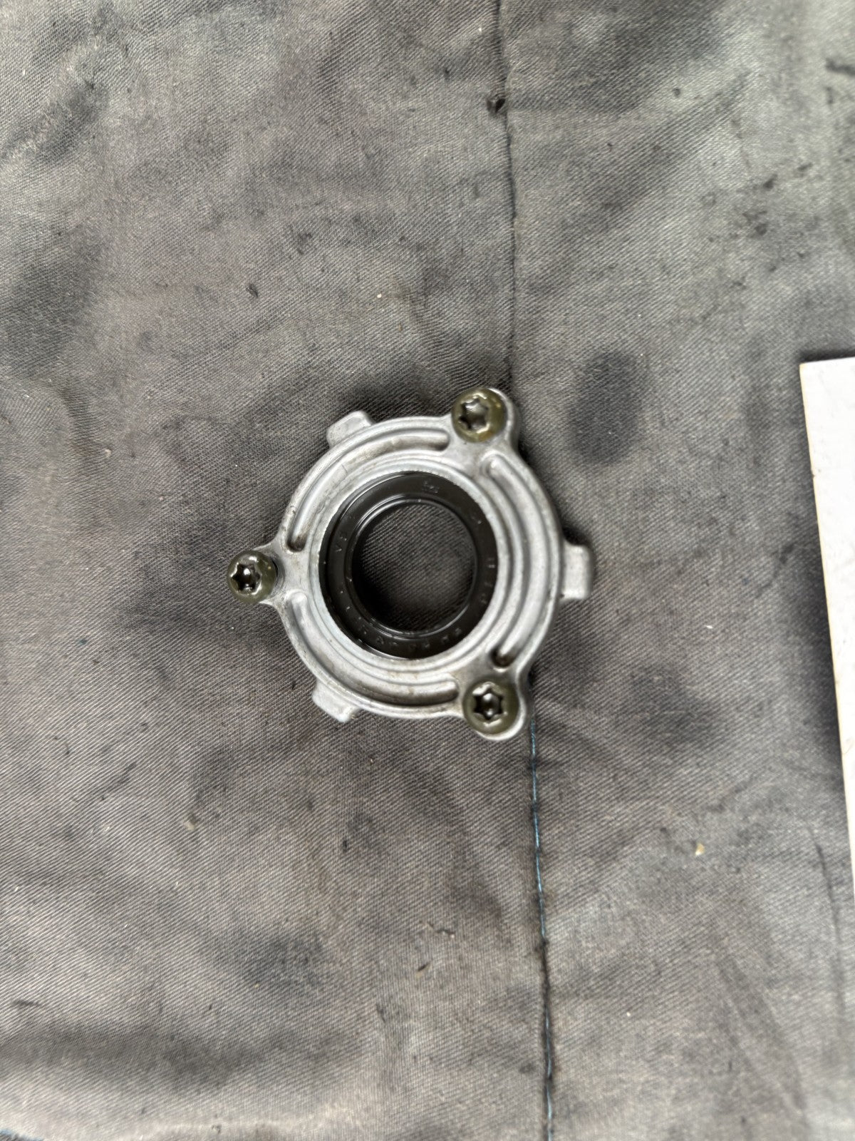 Yamaha XJR1200 4PU Lagerdeckel Anlasser Motordeckel Motor Engine