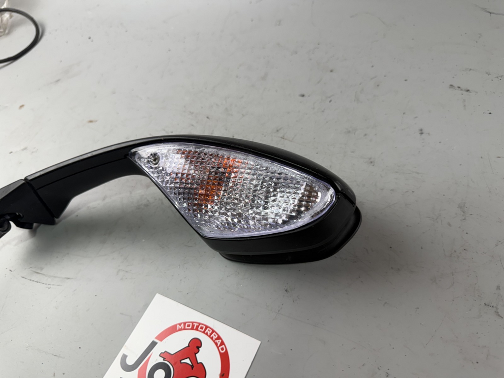 BMW K 1200 S K40 Spiegel Mirror Rückspiegel Blinker Signal Lighter links left