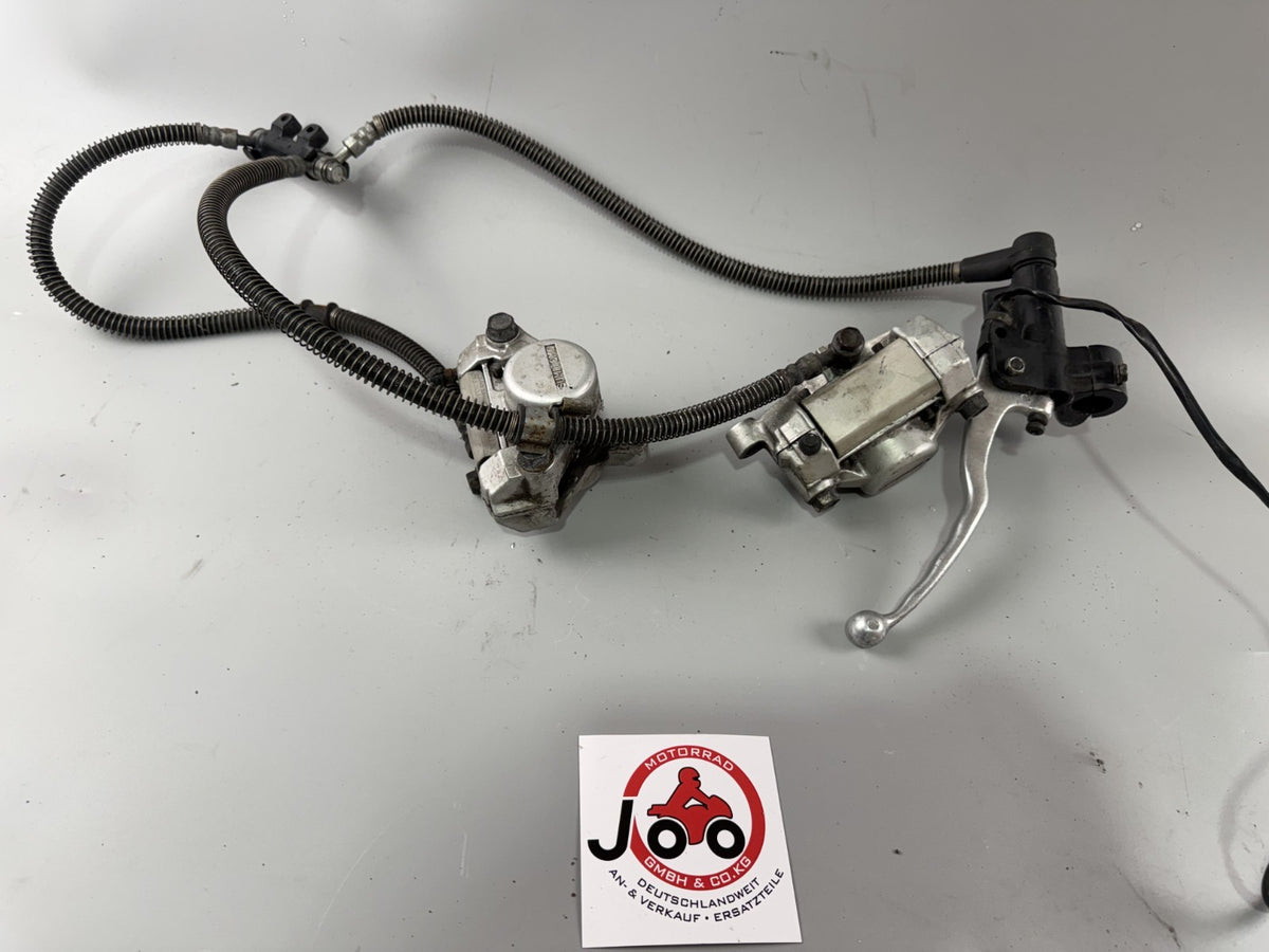 Yamaha XV1100 Virago 3LP Bremsanlage Brake Bremse Satttel Pumpe Flex front
