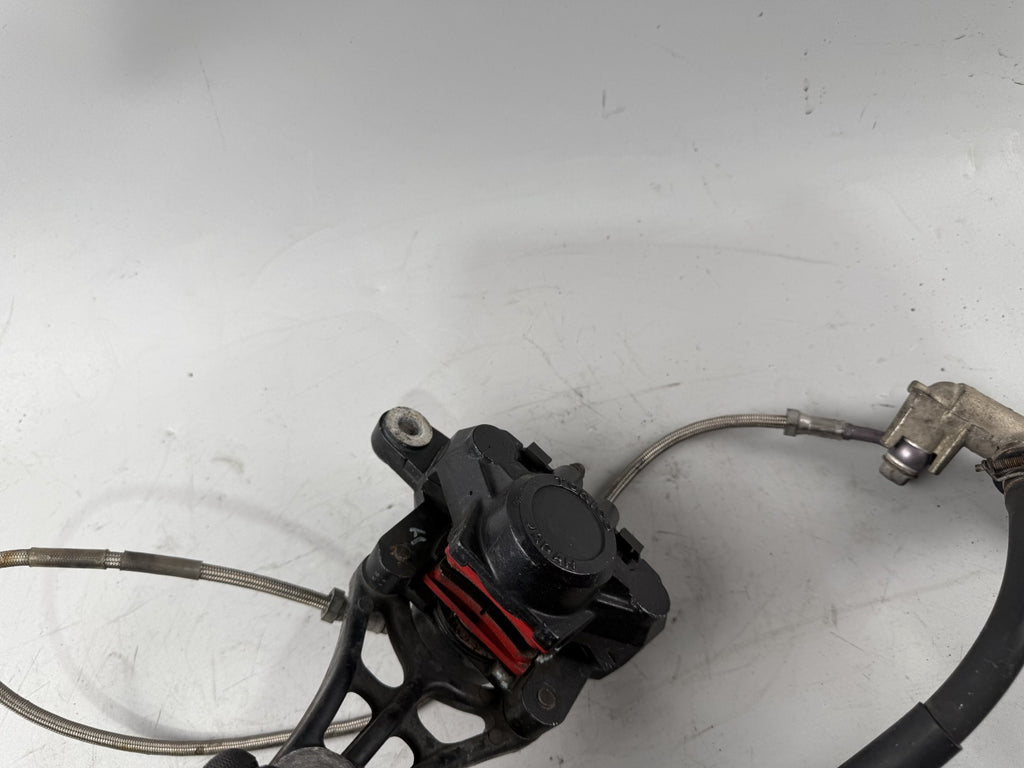 Suzuki GS 500 E GM 51 B Bremsanlage Bremse Brake hinten back Sattel Pumpe