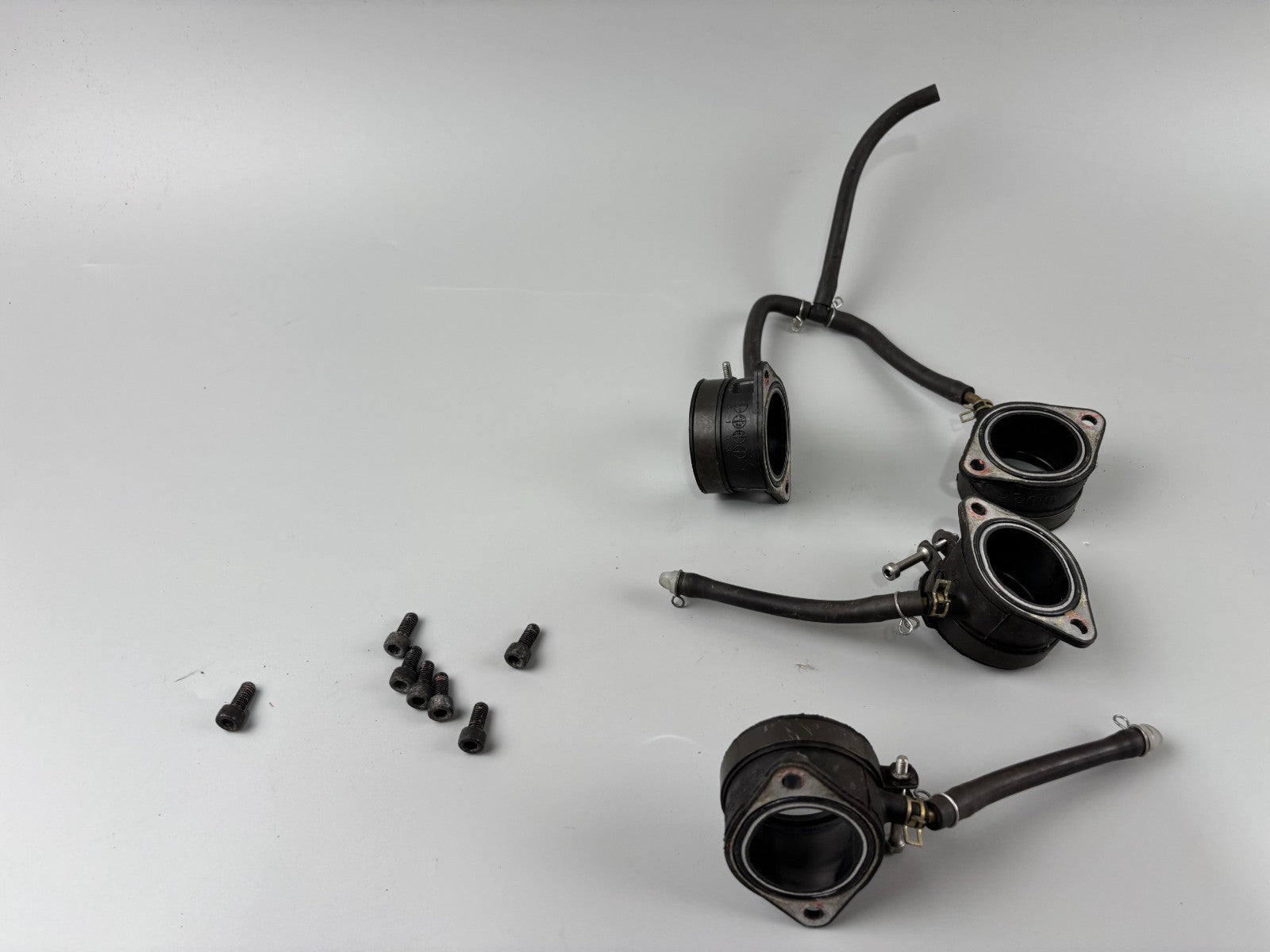Kawasaki ZX6R ZX636 A 2002 Ansaugstutzen Gummis Motor Engine