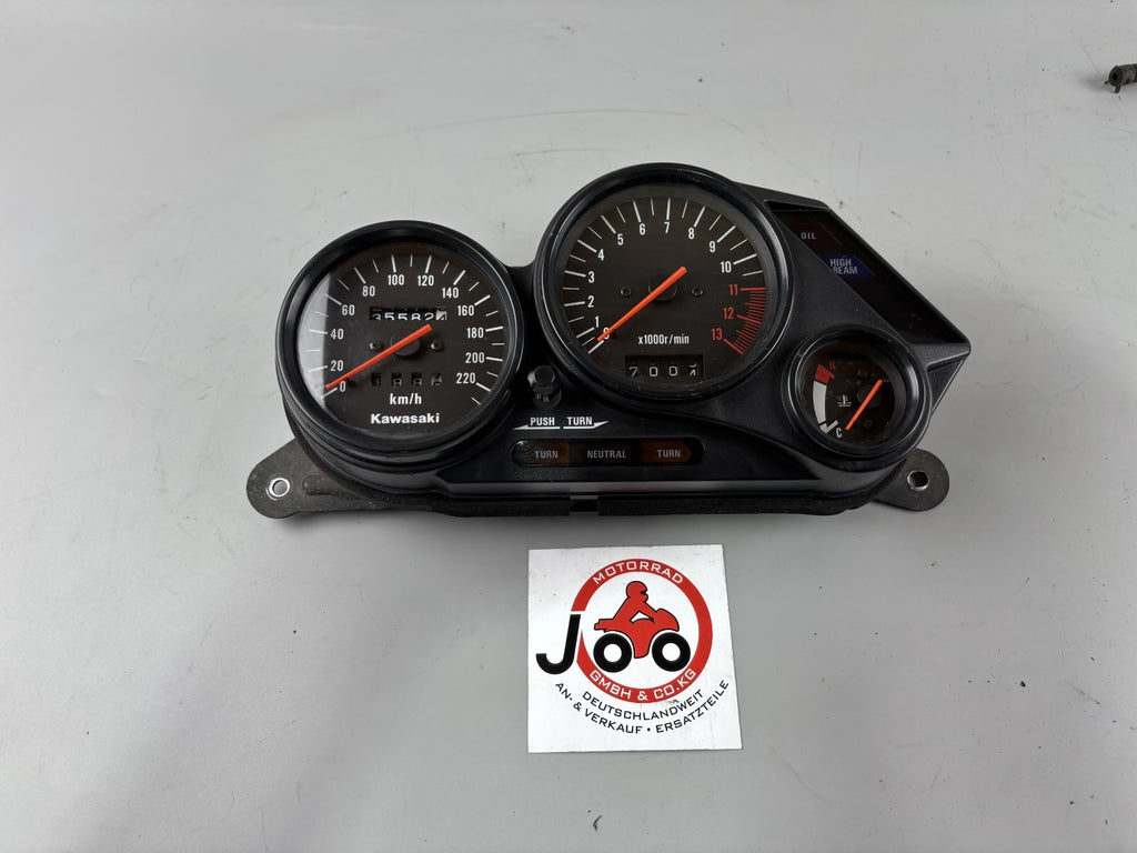 Kawasaki EX500D GPZ500S Tacho Speedometer DZM Drehzahlmesser Instrumente Cockpit