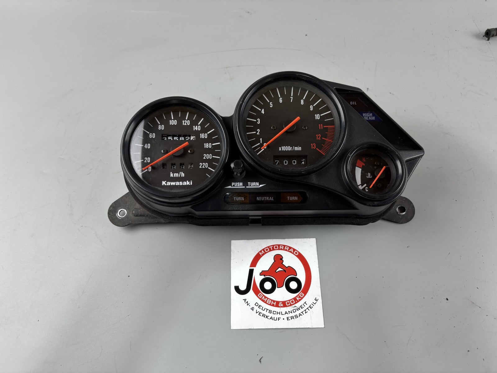Kawasaki EX500D GPZ500S Tacho Speedometer DZM Drehzahlmesser Instrumente Cockpit