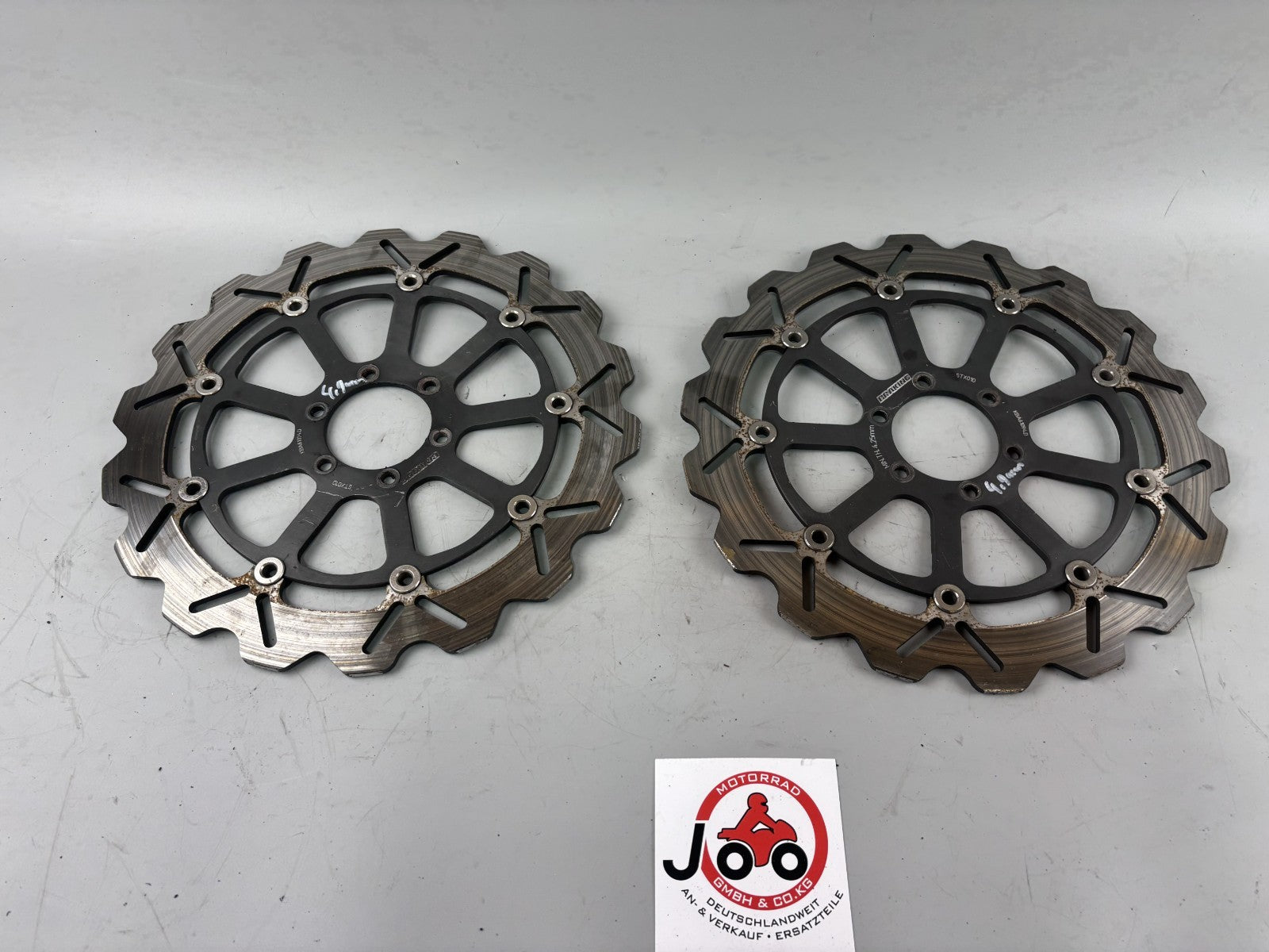 Yamaha XJR1200 4PU Bremsscheibe Bremsscheiben Brakedisc vorne front 4,9mm