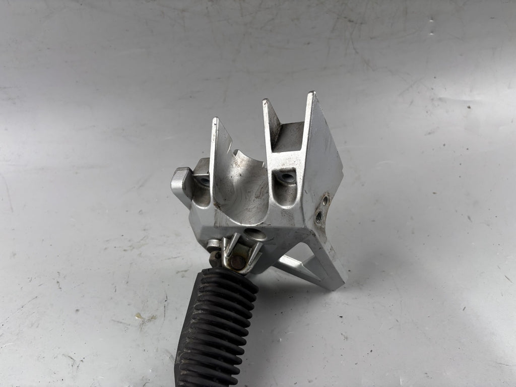 BMW R 1100 RS Fußrastenanlage Fußraste Halteplatte front vorne links left