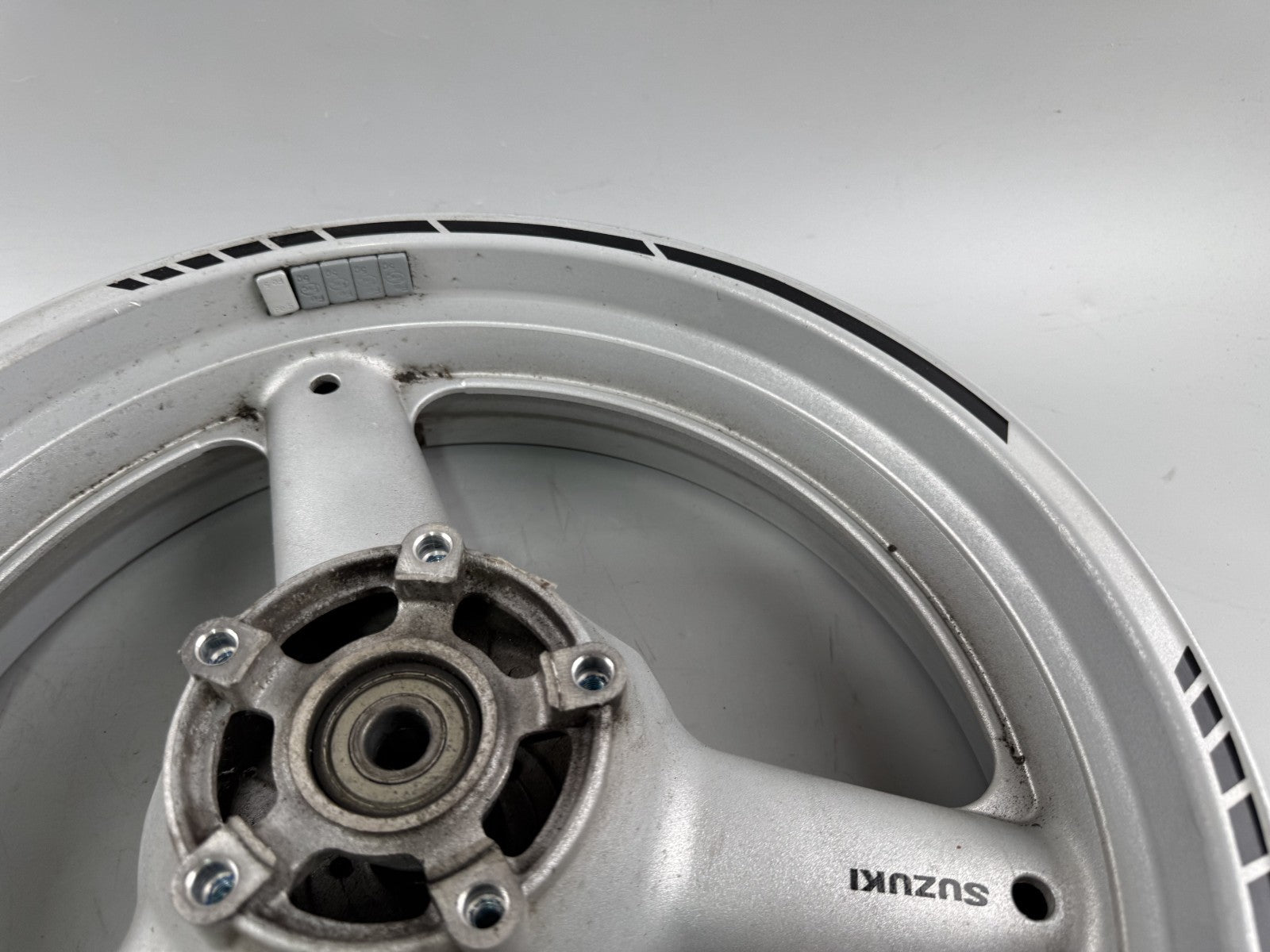Suzuki SV650 S AV Hinterradfelge Rim back hinten Rad
