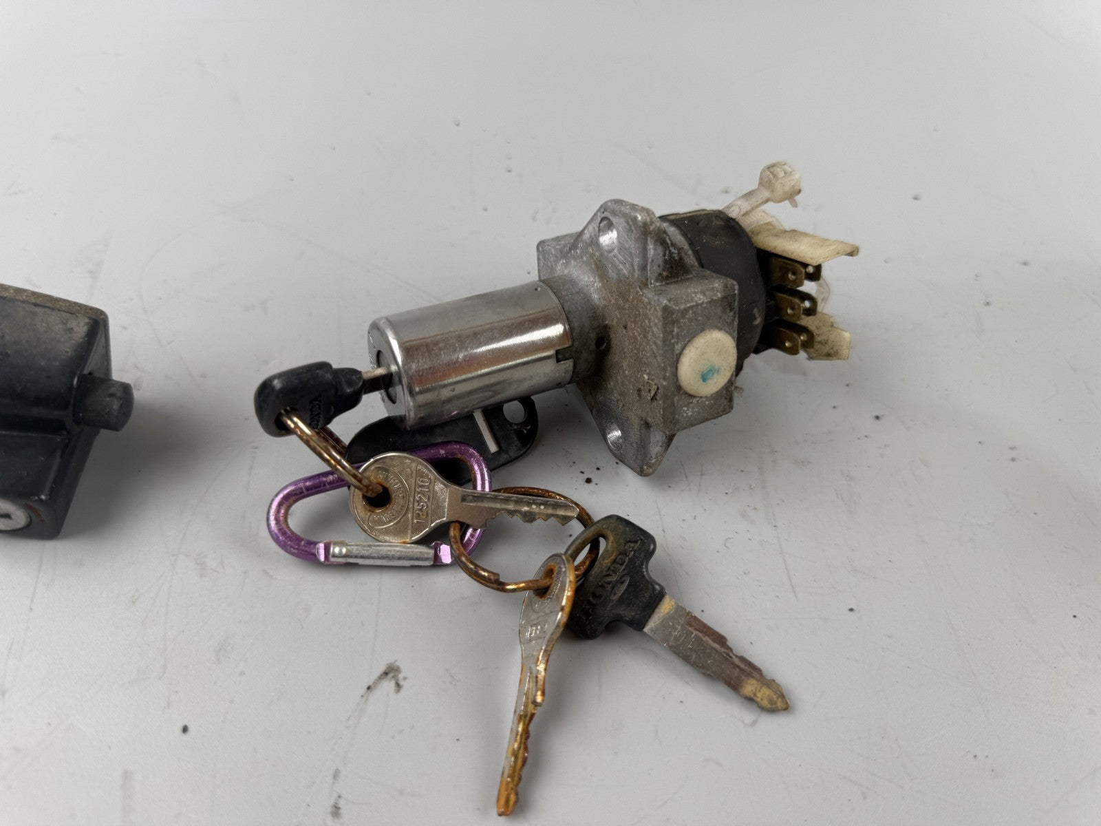 Honda CX500 Schlosssatz Zündschloss Sitzbankschloss Lock Key