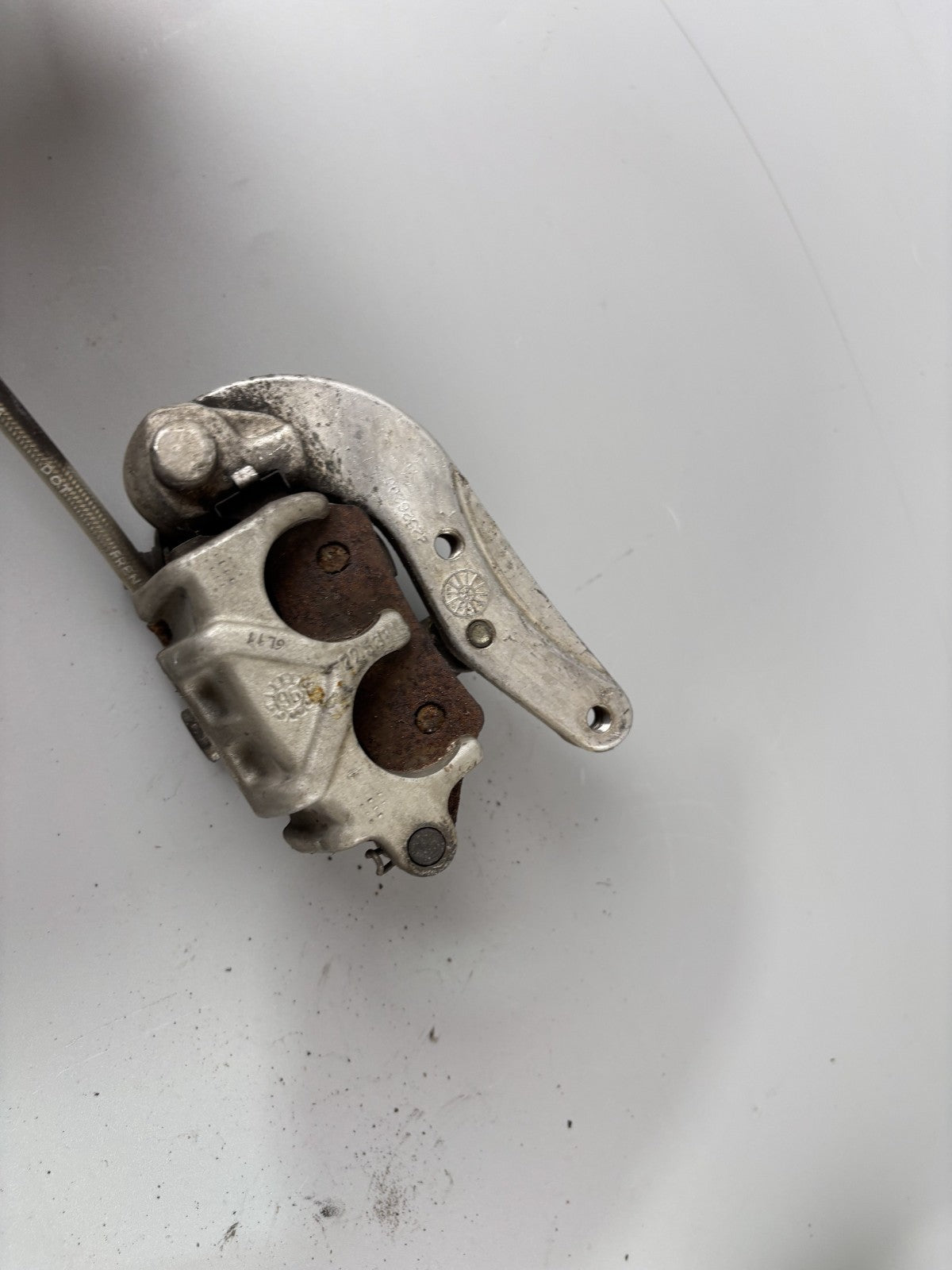 KTM LC4 620 SC Supercompetition Enduro Bremsanlage Brake Bremse Sattel vorne
