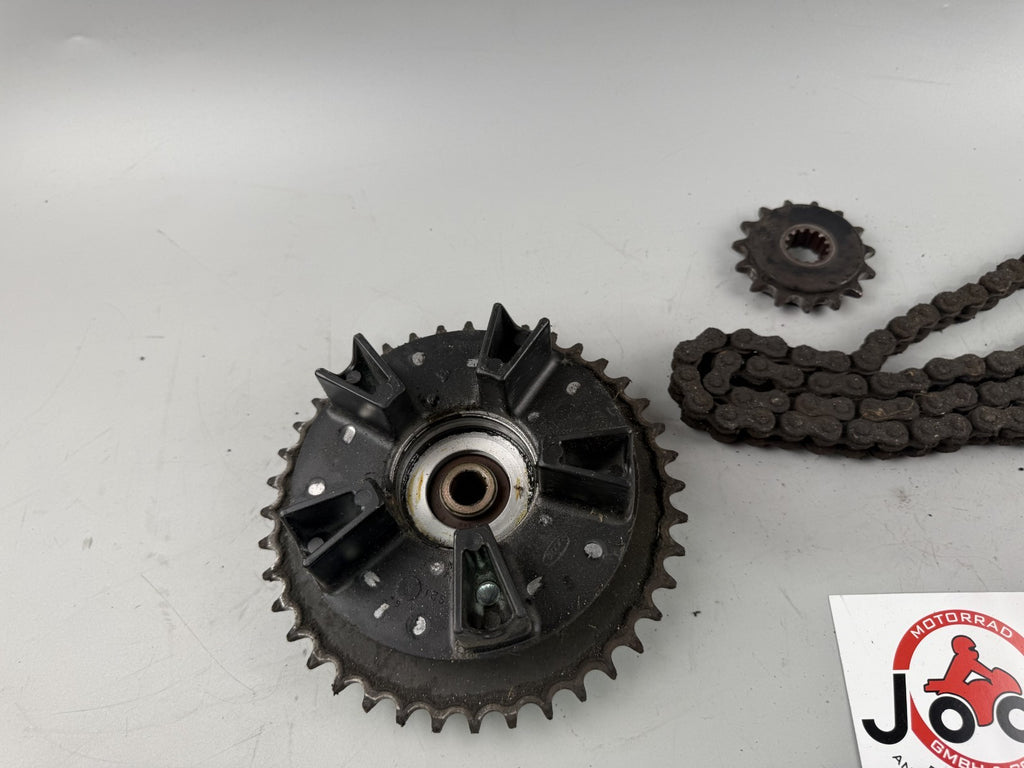 Honda CB500 PC26 Kettenkit Chain Ritzel Kettenrad Träger