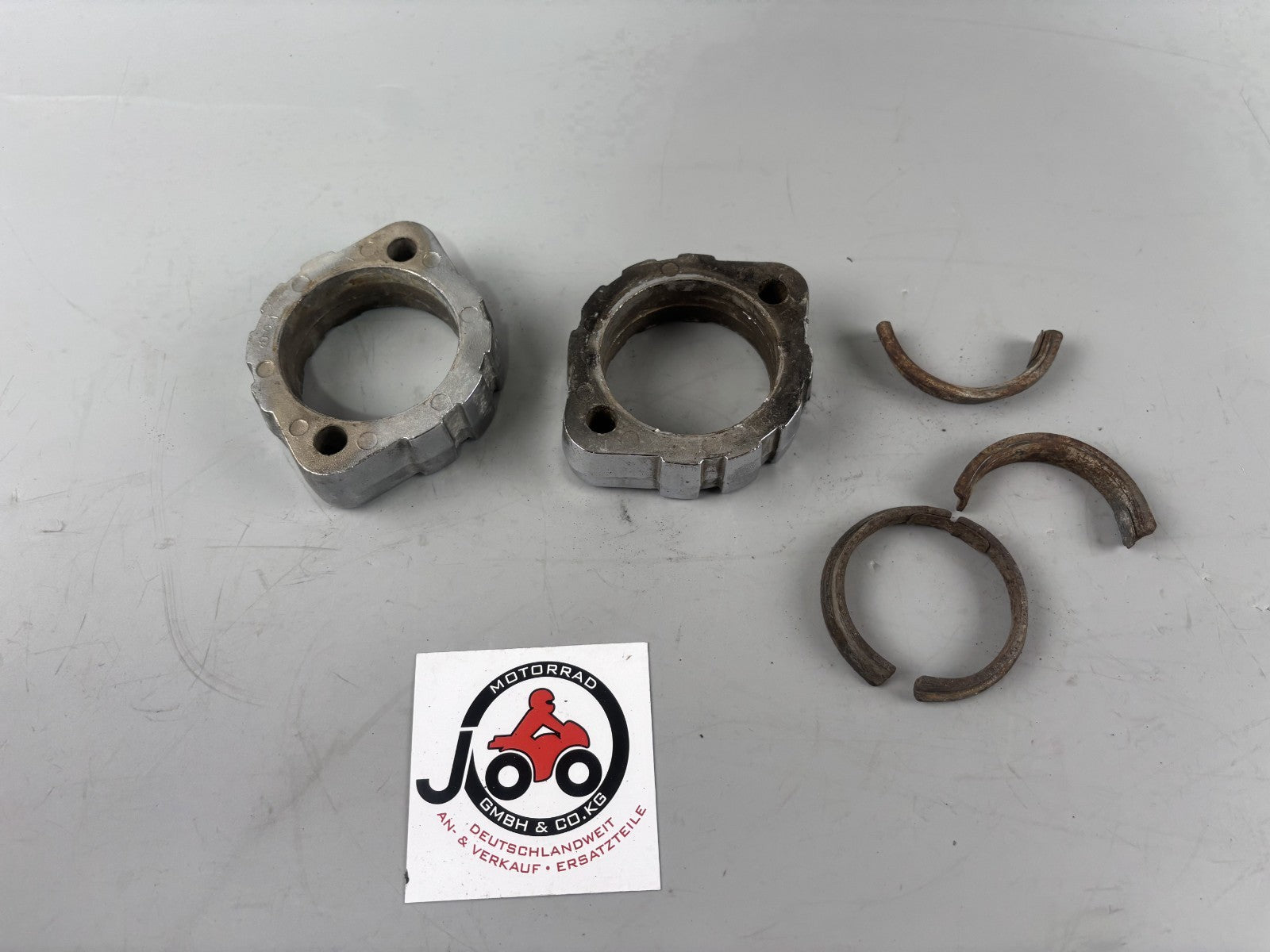 Yamaha XV1100 Virago 3LP Krümmerschelle Halterung Dichtung Downpipe Krümmer