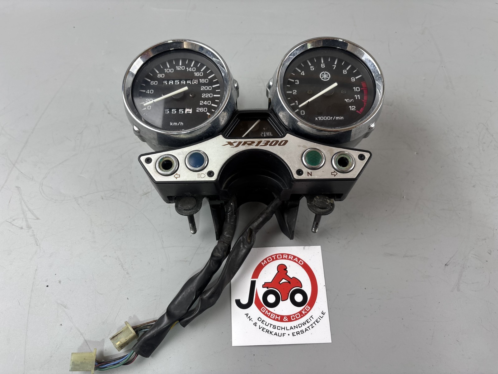 Yamaha XJR1300 RP02 Tacho DZM Drehzahlmesser Speedometer Cockpit Instrumente