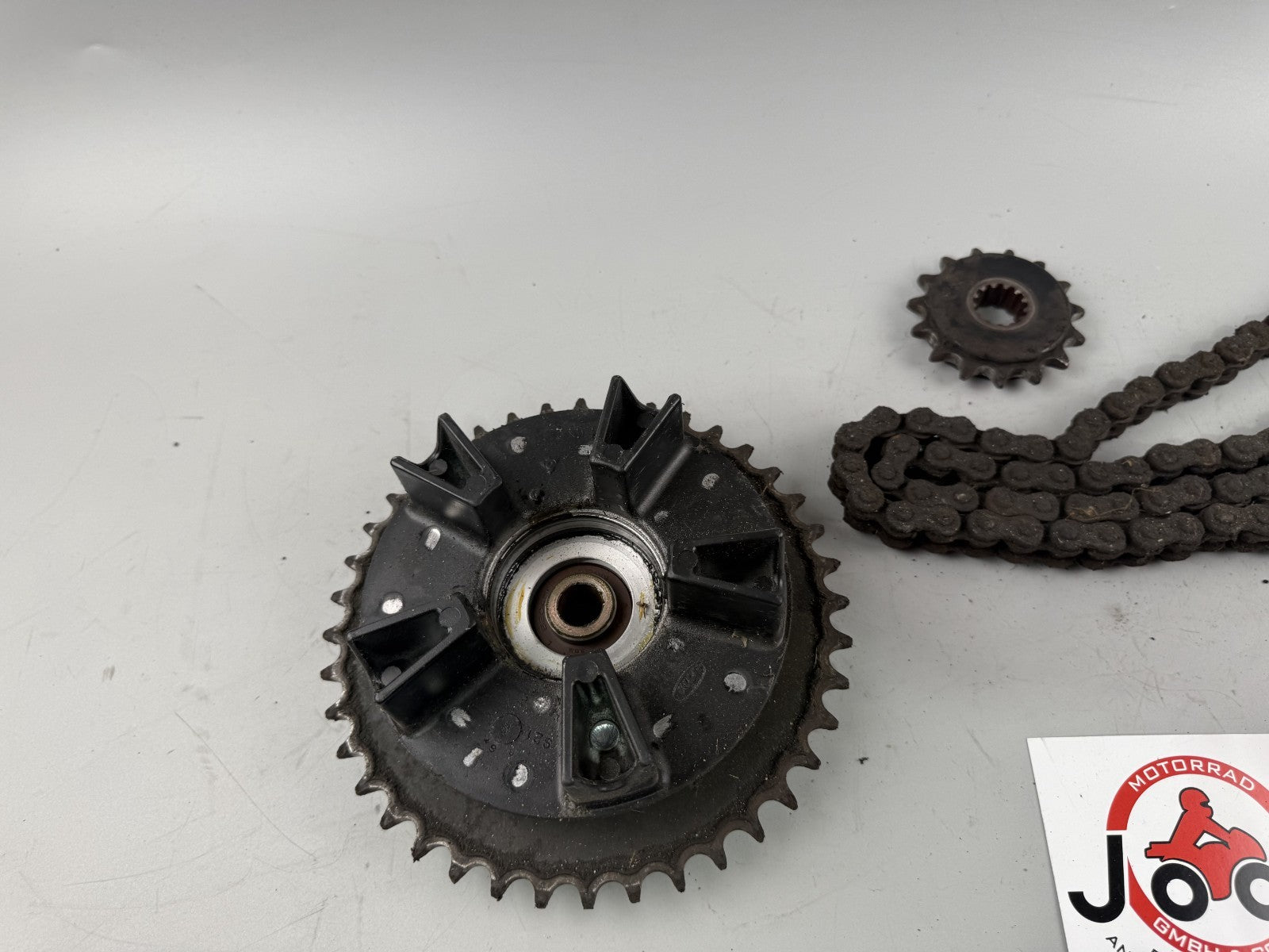 Honda CB500 PC26 Kettenkit Chain Ritzel Kettenrad Träger