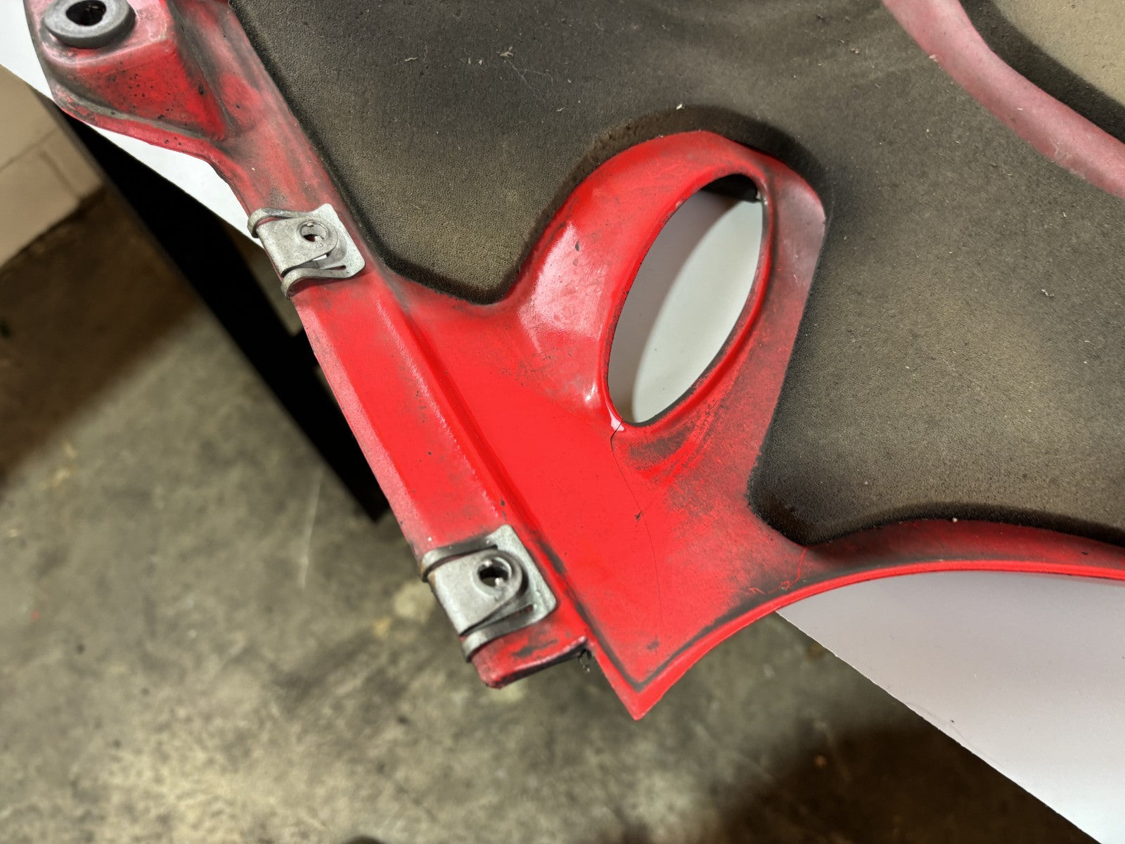 Triumph Daytona 955 T 595 Seitenverkleidung Sidecover Seitenteil rechts right