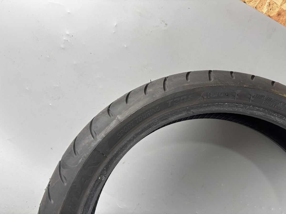 Motorrad Reifen Wheel 120/70 ZR17 Bridgestone Battlax ST T30F DOT 22/2020 5,2mm