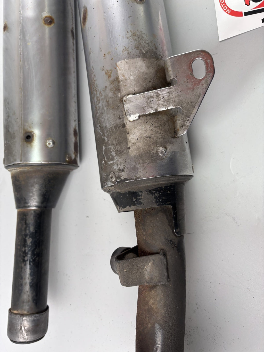 Kawasaki ZZR600D ZX600D Auspuff Exhaust Schalldämpfer Endtopf rechts links