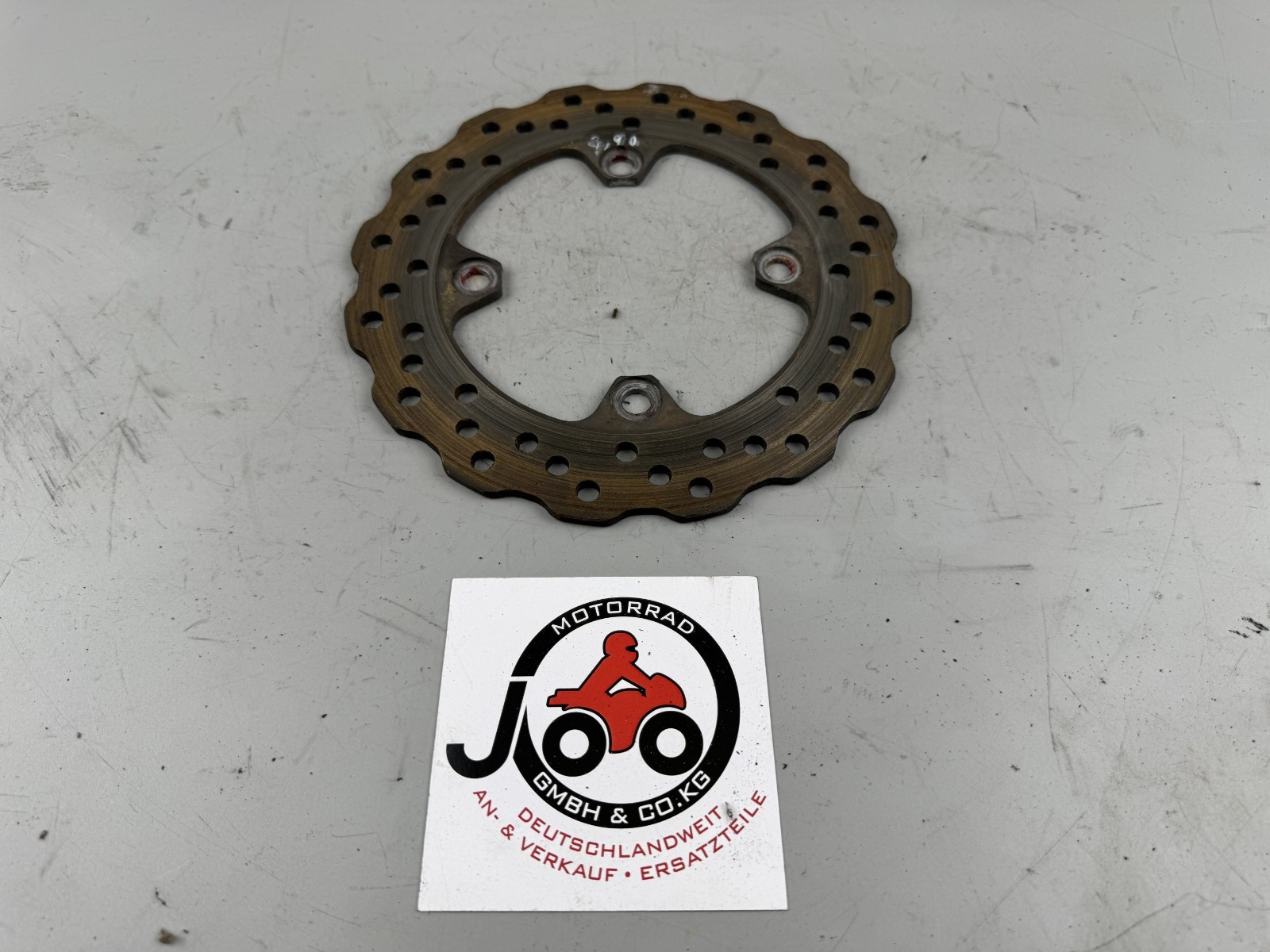 Kawasaki ER6F EX650A Bremsscheibe Brakedisc Brake back hinrwn  4,90mm