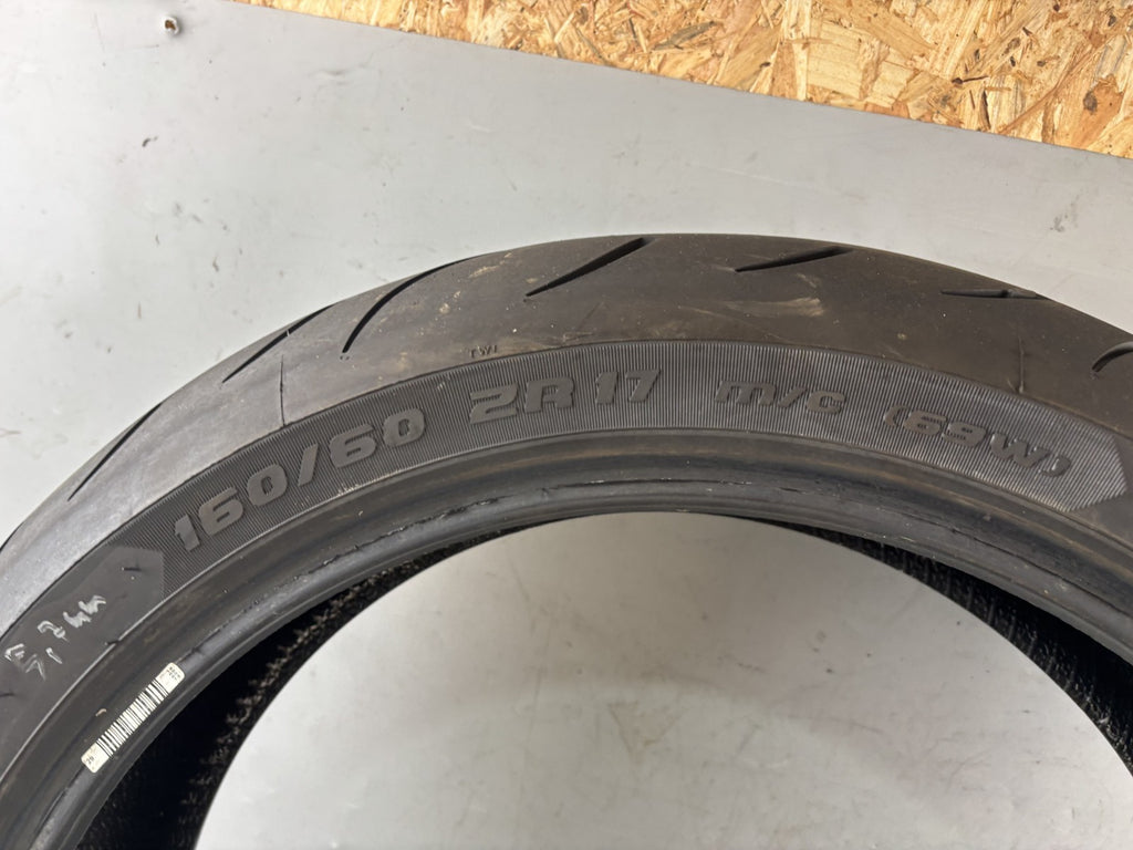 Motorrad Reifen Wheel 160/60 ZR17 Metzler Sportec DOT 44/2024 5,7mm