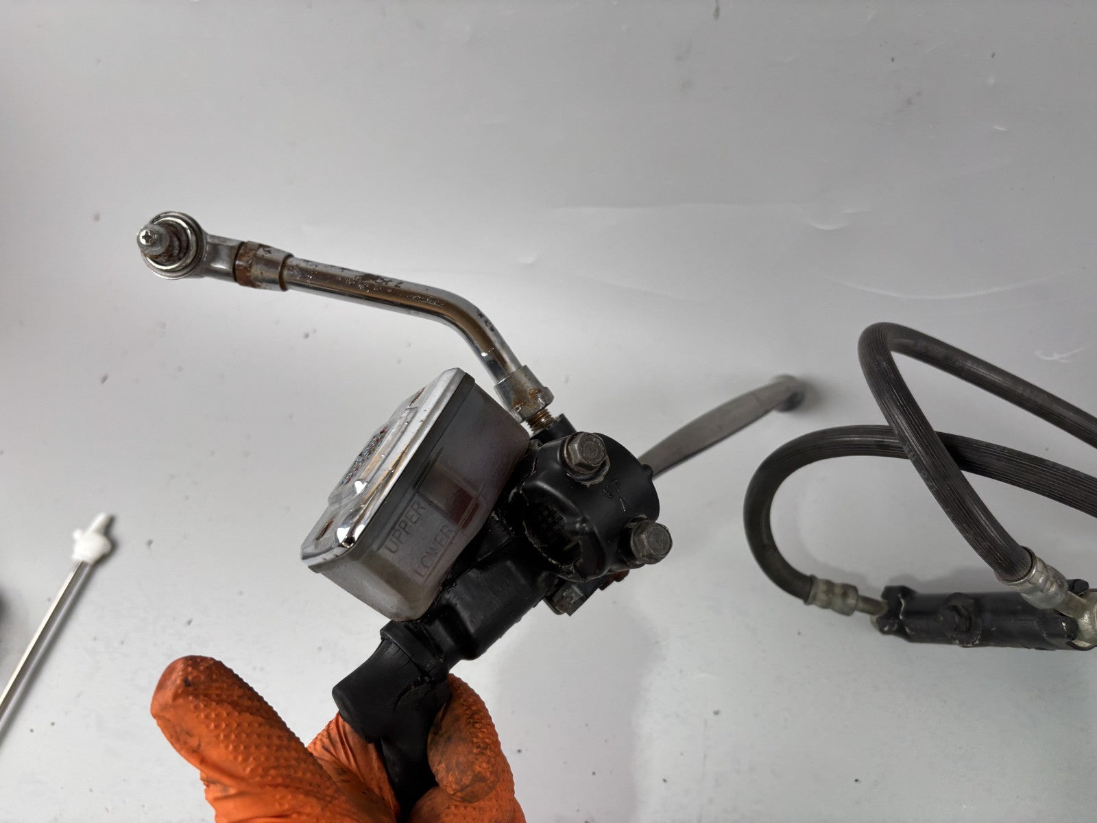 Honda CX500 C PC01 Güllepumpe Bremsanlage Brake Sattel Pumpe Bremse vorne front
