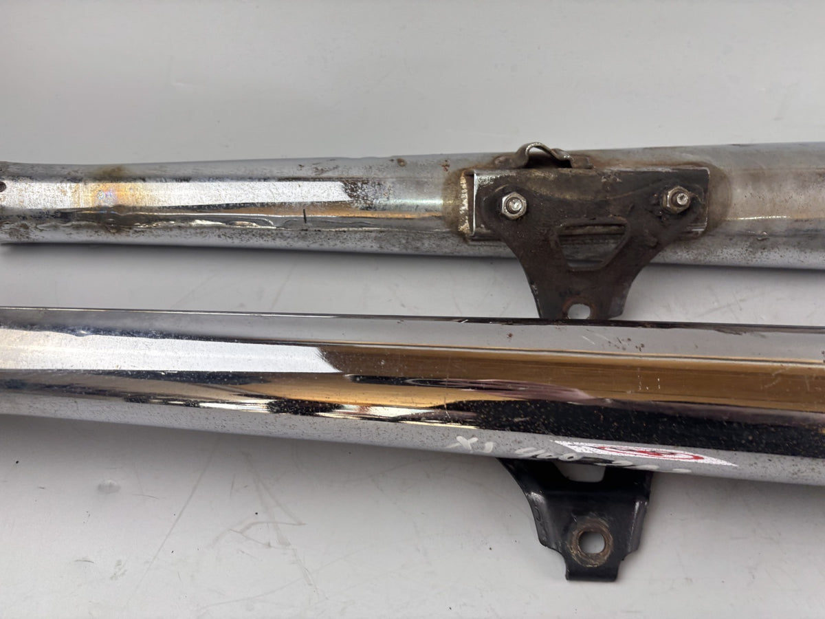 Yamaha XS400 2A2 Auspuff Endtopf Schalldämpfer Exhaust