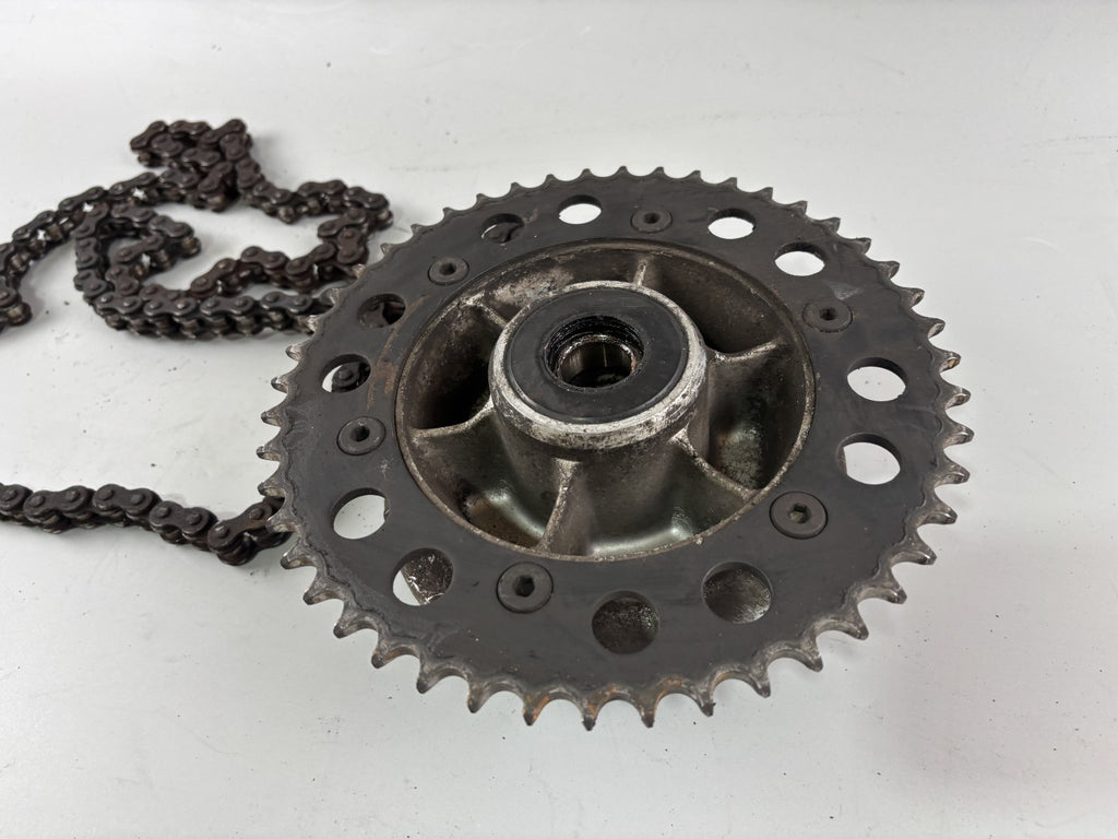 Suzuki DR 800 S DR BIG SR43 A/B Kettensatz Kettenkit Chain Ritzel Kettenrad
