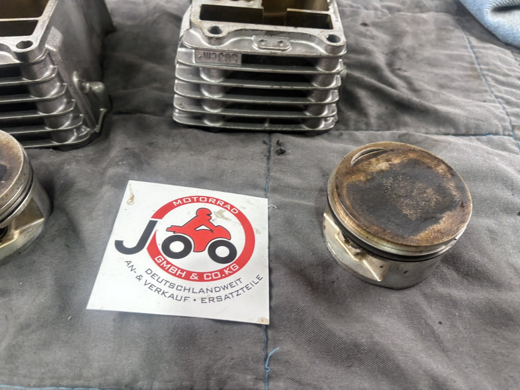 Honda Transalp XL 600 V PD06 Motor Engine Zylinder Cylinder Head Pleuel
