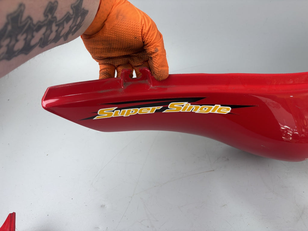Yamaha SZR 660 Belgarda 4SU Seitenverkleidung Cover Heckverkleidung links left