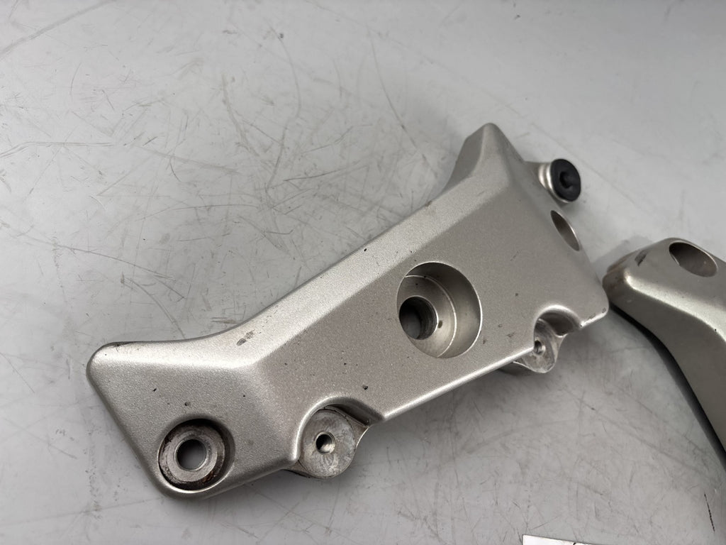 Honda CBF 600 S PC38 Fußrastenhalter Fußrastenhalteplatte Plate Holder