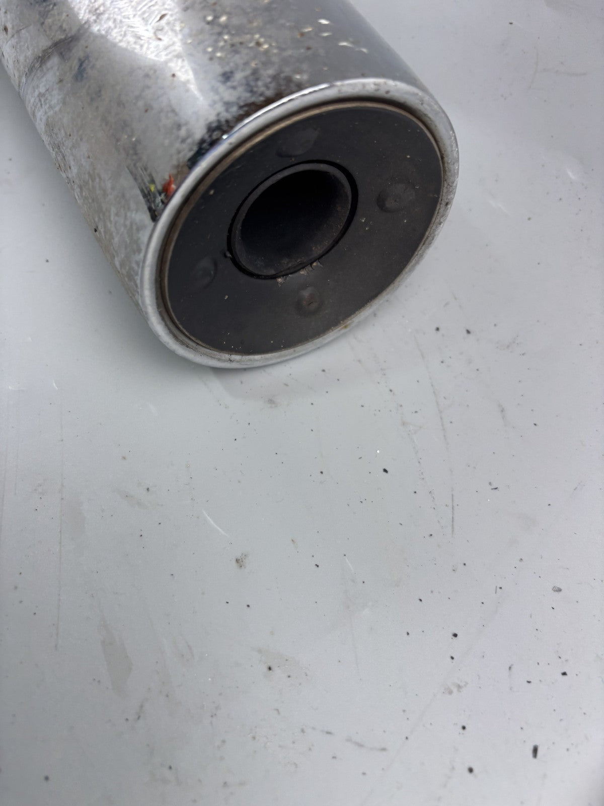 Suzuki VX 800 VS51B Auspuffanlage Auspuff Krümmer Exhaust Downpipe rechts right