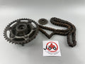 Kawasaki ZX-6R ZX600F Kettensatz Chain Ritzel