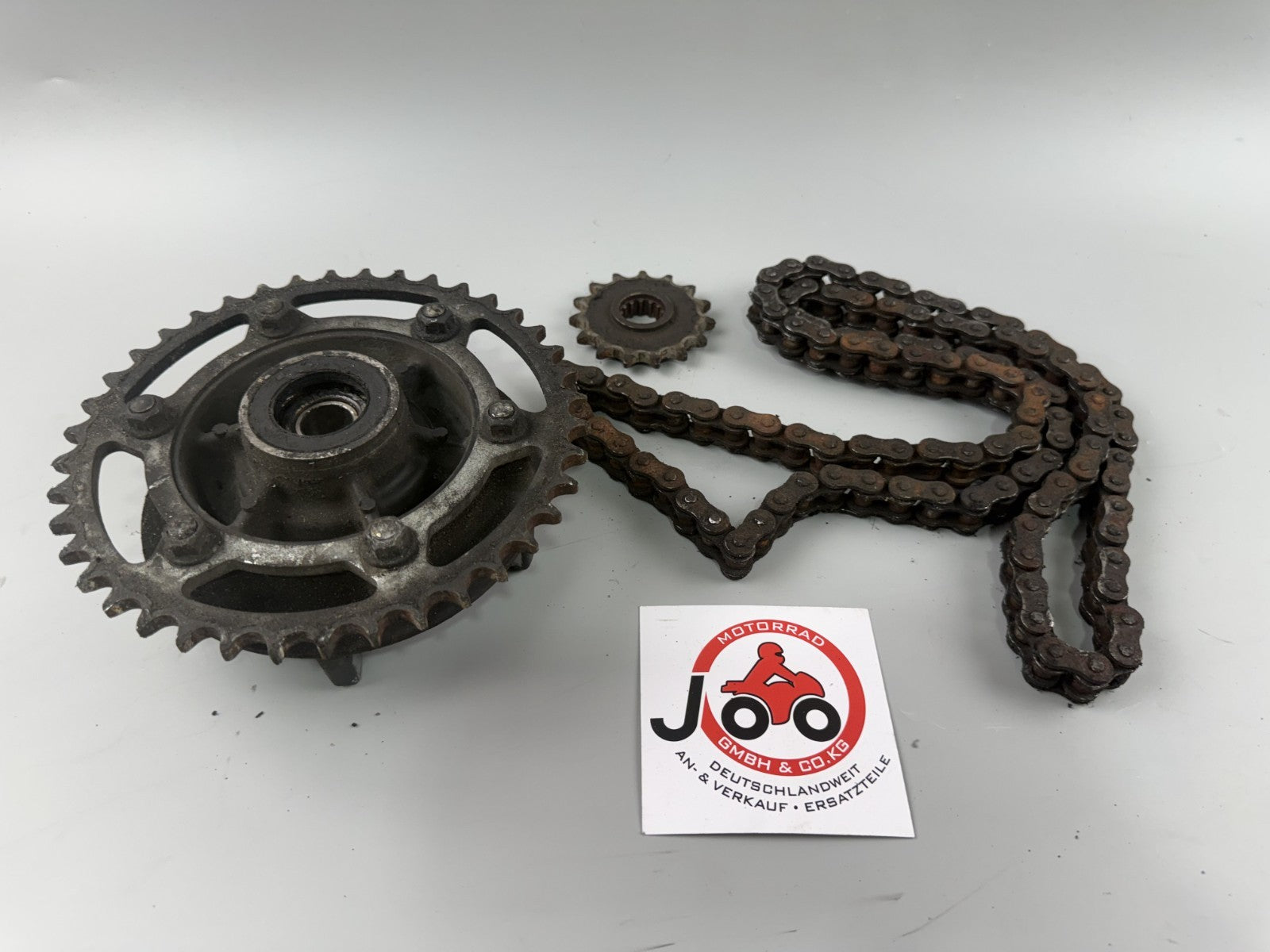 Kawasaki ZX-6R ZX600F Kettensatz Chain Ritzel