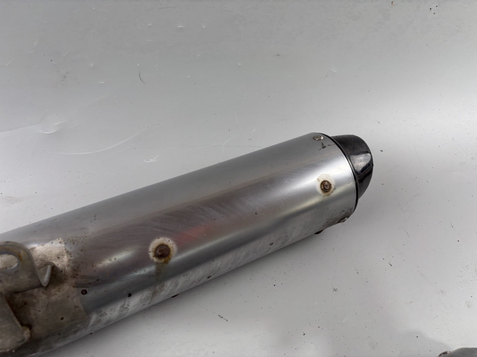 Kawasaki ZZR600D ZX600D Auspuff Exhaust Schalldämpfer Endtopf rechts links