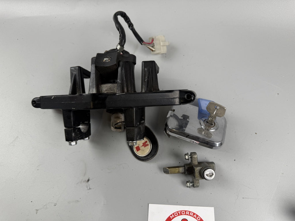 Kawasaki ZRX 1100 ZRT10C Schlosssatz Schloss Key Lock Tankschloss Sitzbank