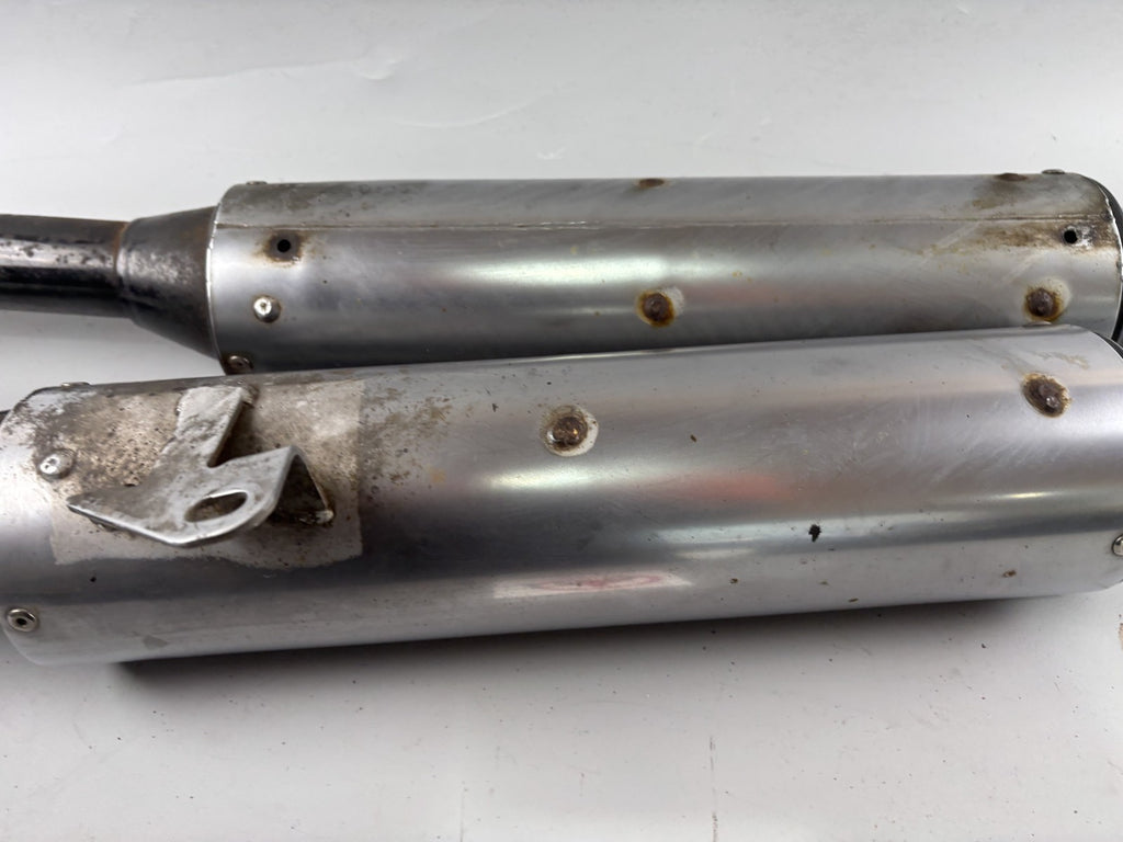 Kawasaki ZZR600D ZX600D Auspuff Exhaust Schalldämpfer Endtopf rechts links