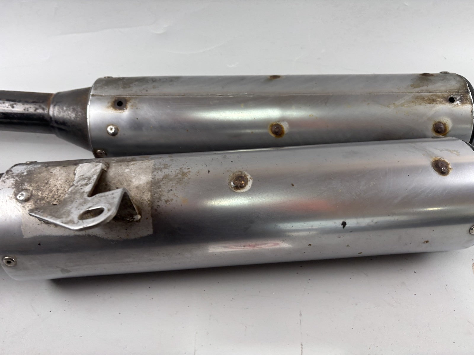 Kawasaki ZZR600D ZX600D Auspuff Exhaust Schalldämpfer Endtopf rechts links