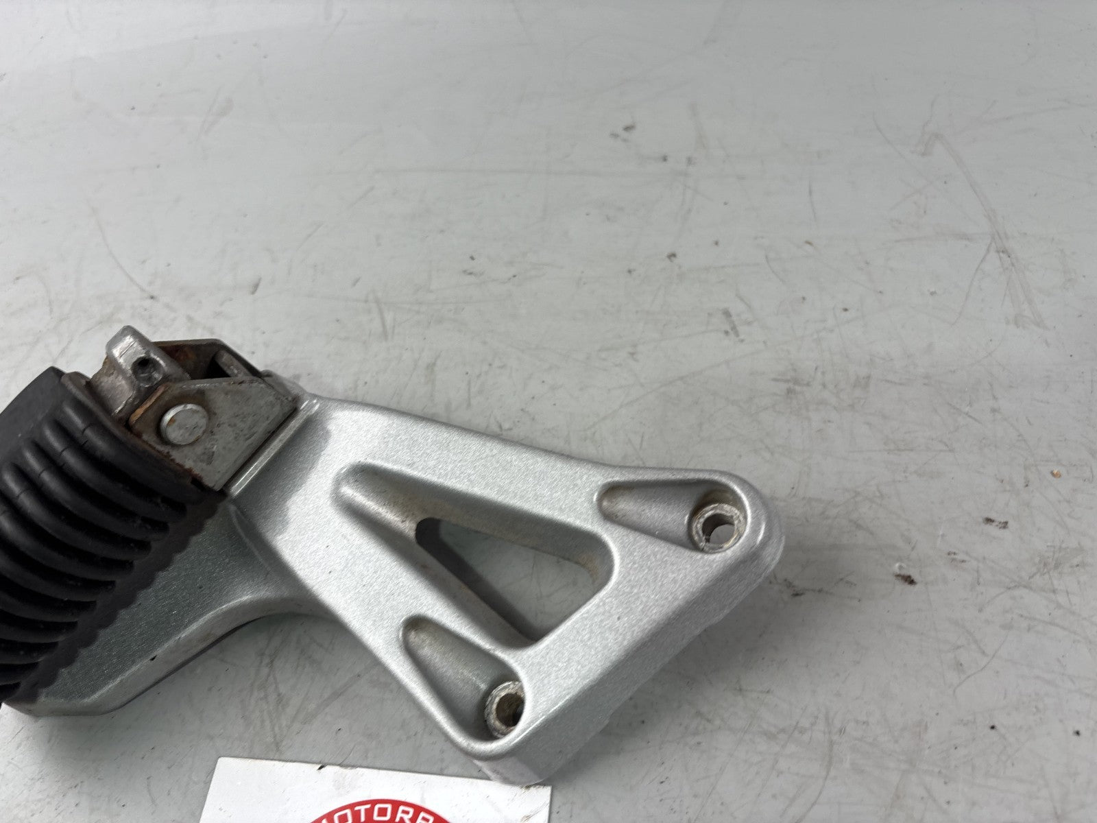 BMW F650 169 Fußraste Hoot Hangers links left Soziusfußraste