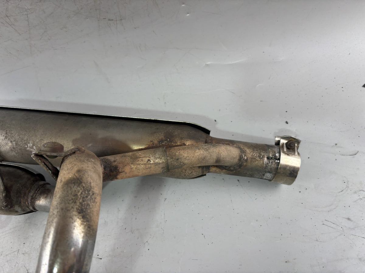 Yamaha XV700 Virago 56E Auspuffanlage Exhaust Endtopf Schalldämpfer