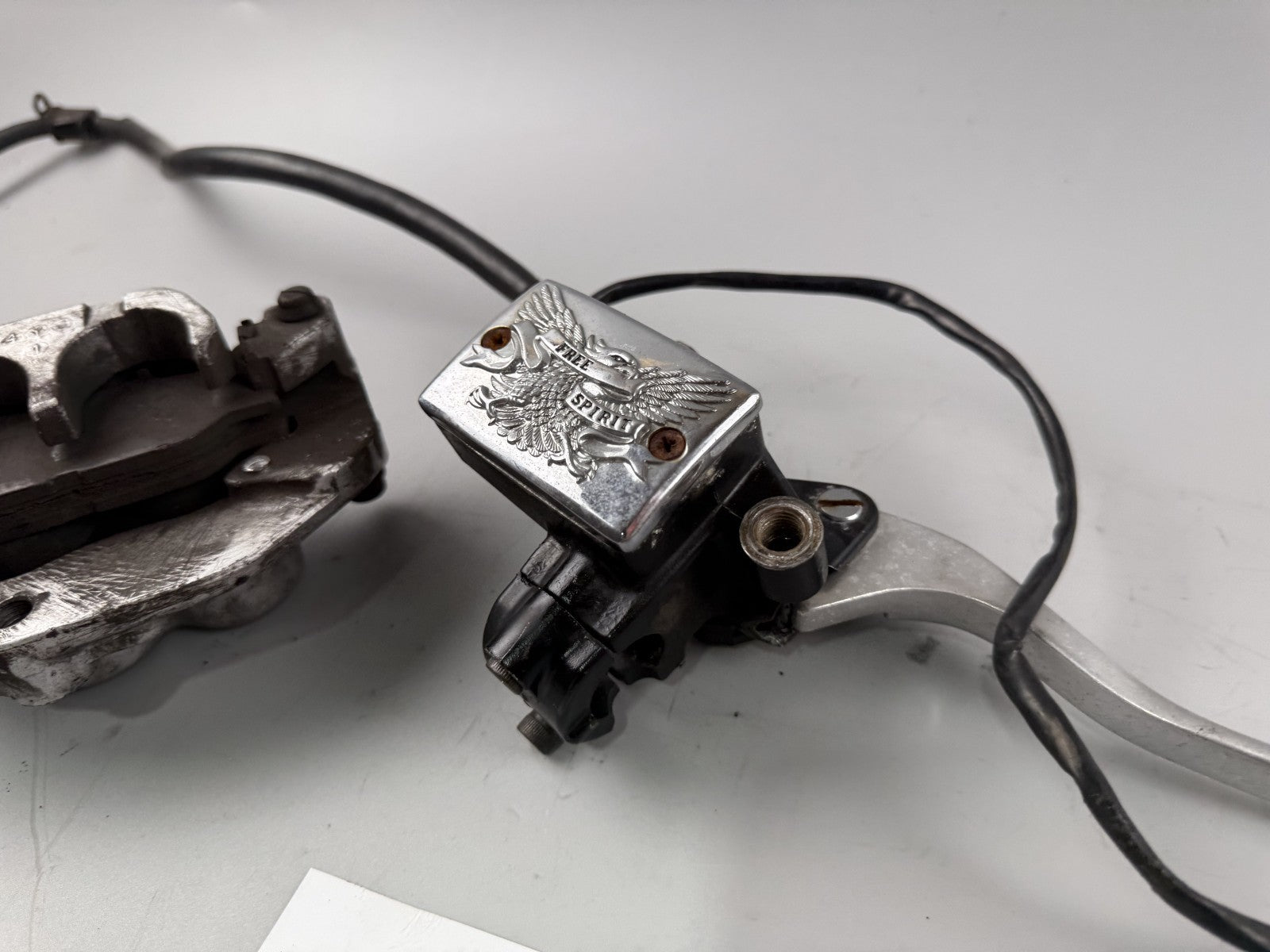 Yamaha XV535 3BR 2YL Virago Bremse Brake Bremsanlage vorn front Sattel Pumpe
