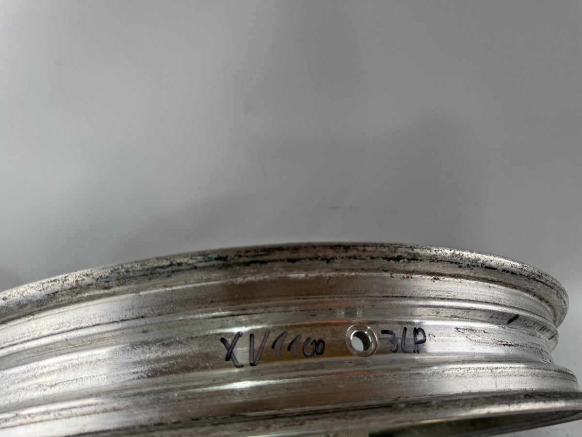 Yamaha XV1100 Virago 3LP Vorderradfelge Wheel Felge vorne front Rad RIM
