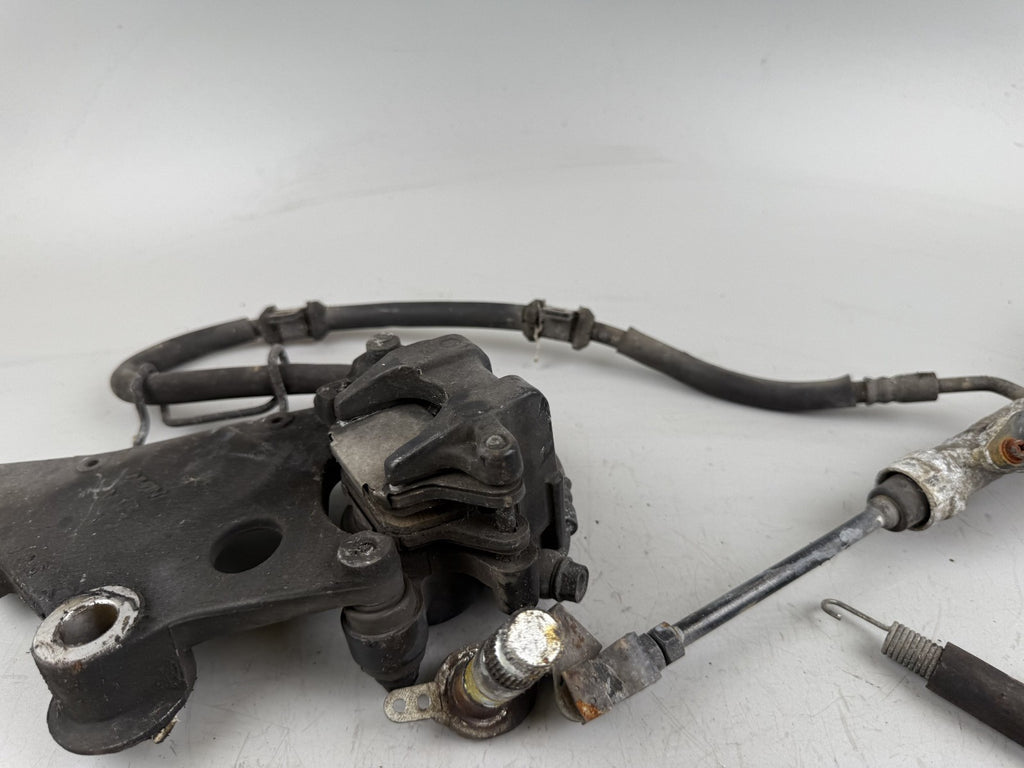 Honda CB750 Sevenfifty RC42 Bremsanlage Brake Bremse hinten back Sattel Pumpe