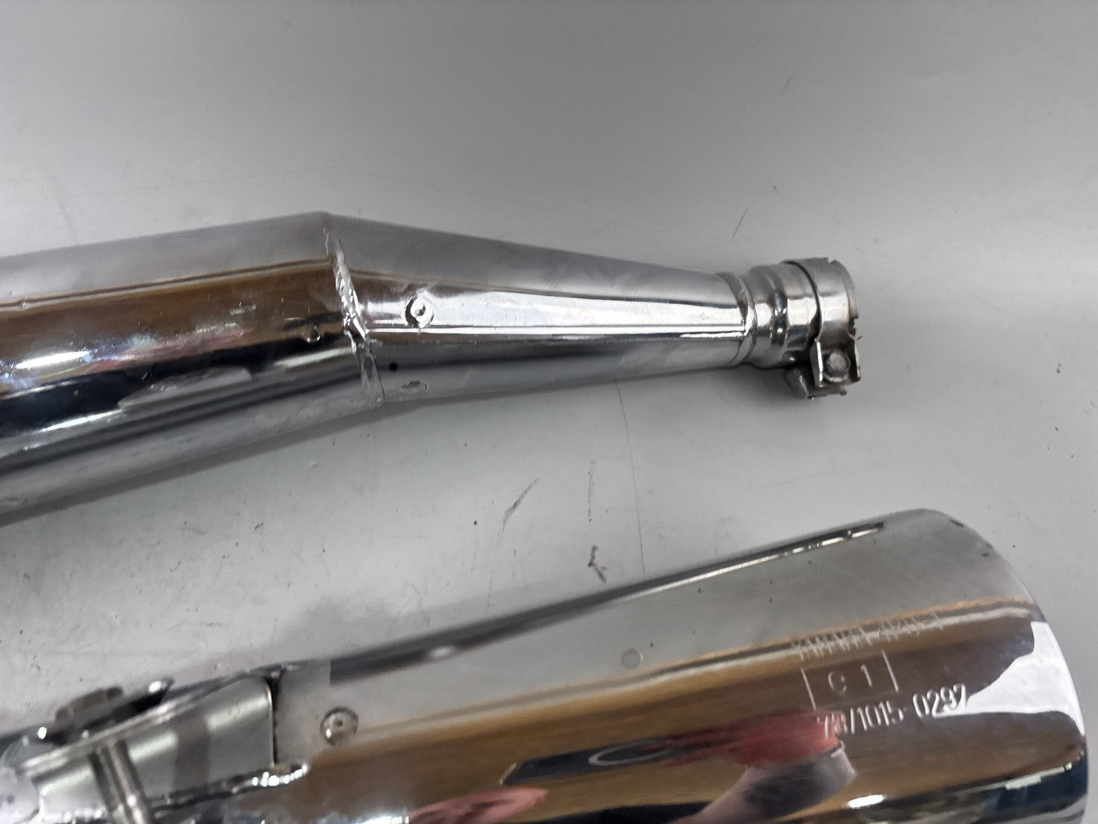 Yamaha XJR1200 4PU Auspuff Exhaust Endtöpfe Schalldämpfer