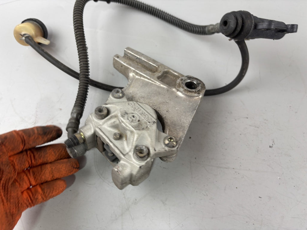 Yamaha SZR 660 Belgarda 4SU Bremse Bremsanlage hinten back Sattel Pumpe Leitung