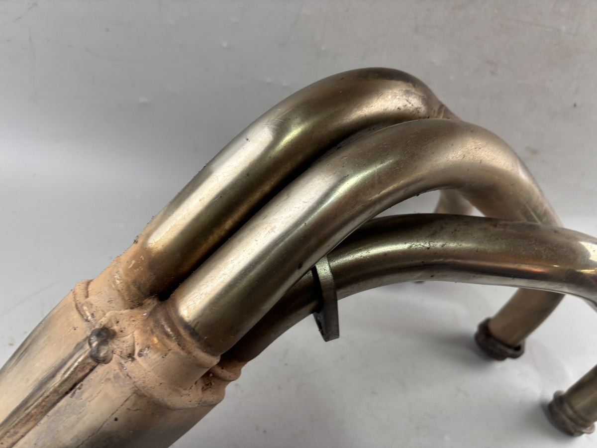 Suzuki GSX750 AE Inazuma Krümmer Downpipe Exhaust Auspuff Motor Engine