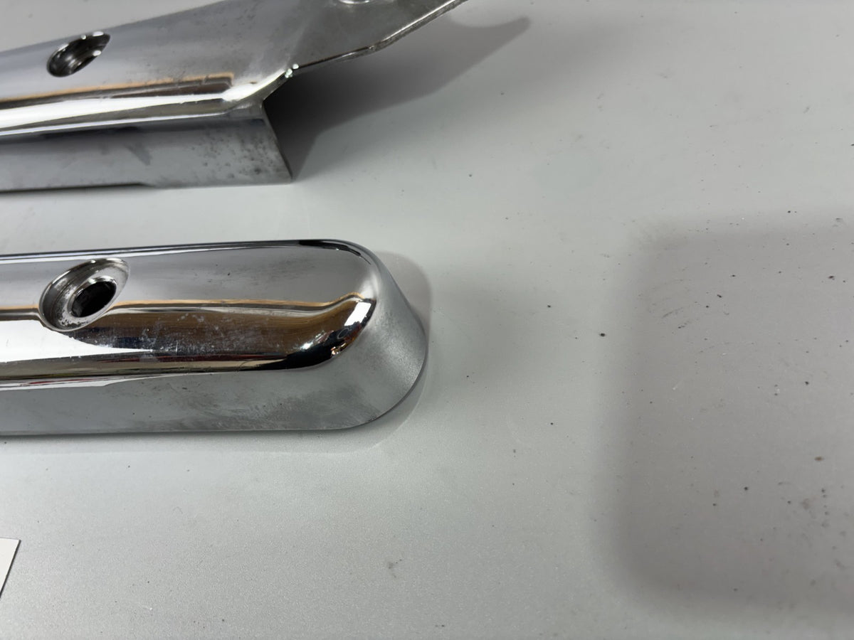 Kawasaki BN125A EL125 Eliminator Chromedeckel Abdeckung Cover Verkleidung hinten