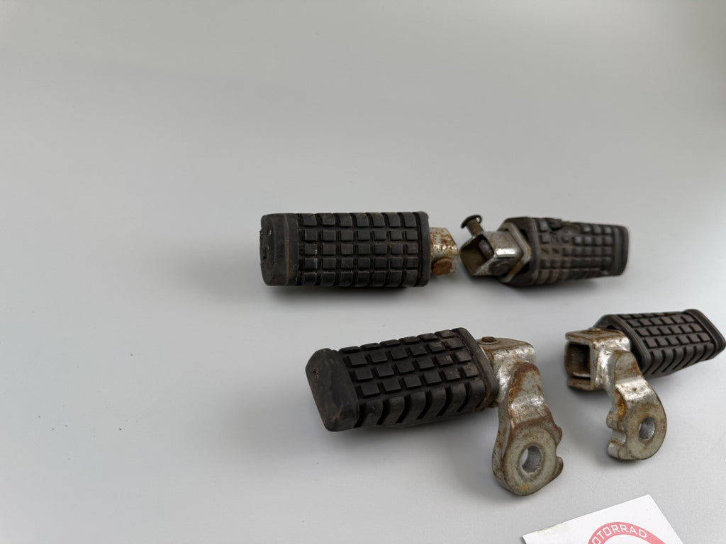 Kawasaki EX500A GPZ500S Fußrastenset Hangers Foot Steps front back