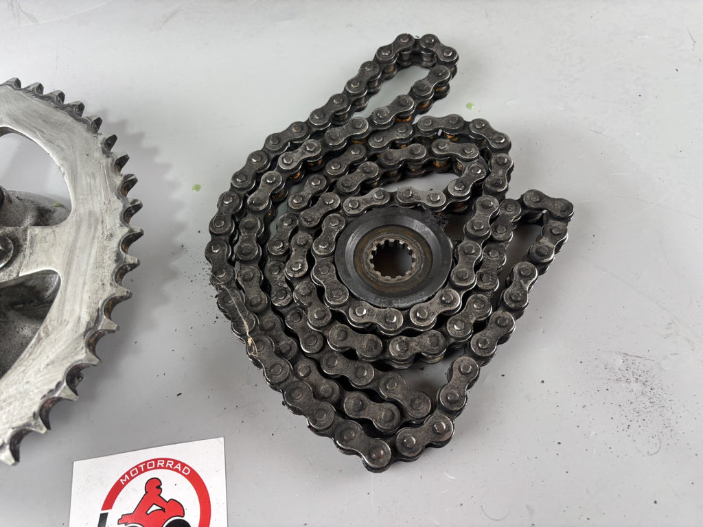 Suzuki GSX 650 F FA WVCJ Kettensatz Kettenkit Chain Ritzel Kettenradträger