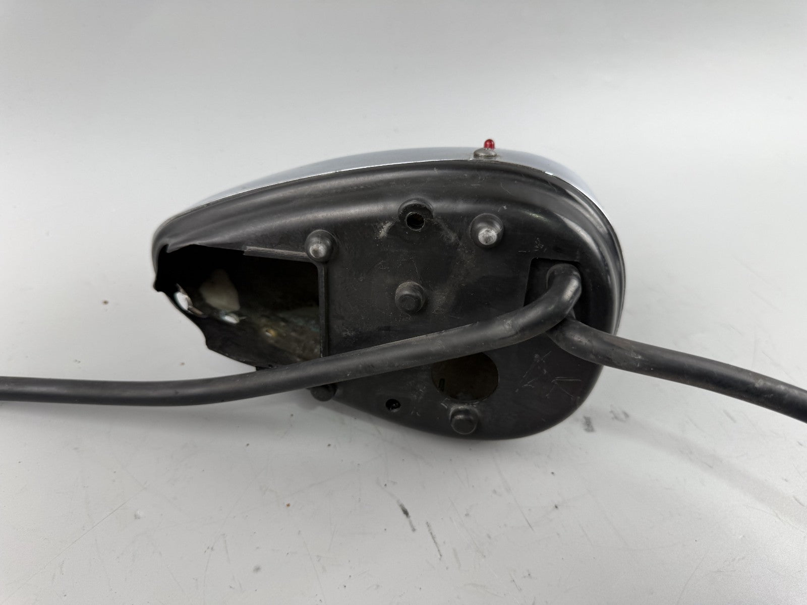 Yamaha XV535 3BR 2Y Virago Seitendeckel Chrome Abdeckung Cover Verkleidung links