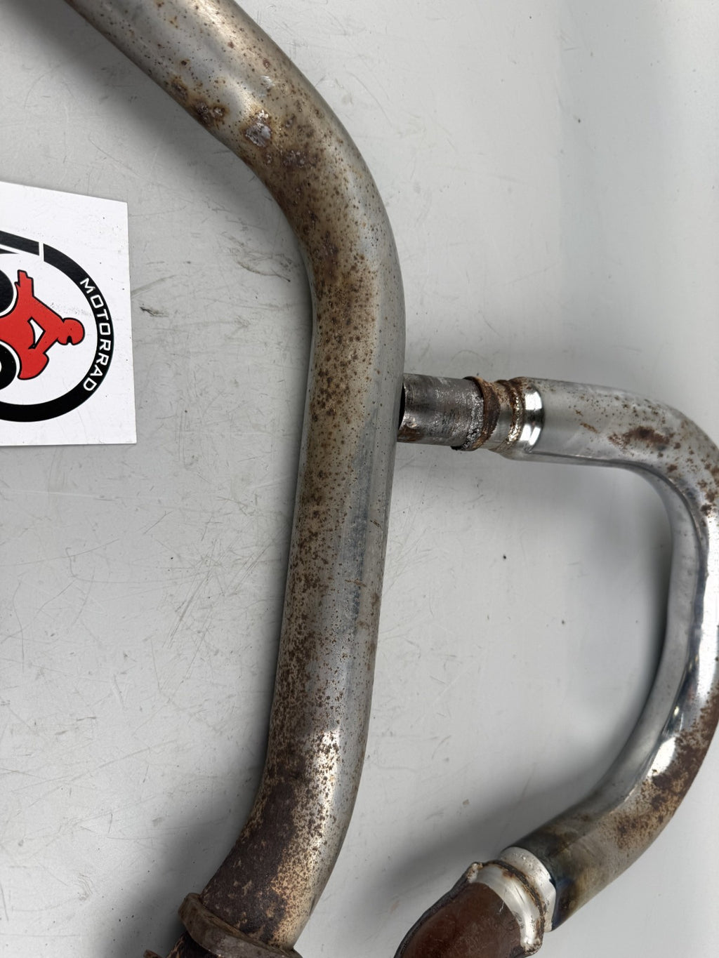 Honda NT650V Deauville RC47 Krümmer Downpipe Auspuff Exhaust