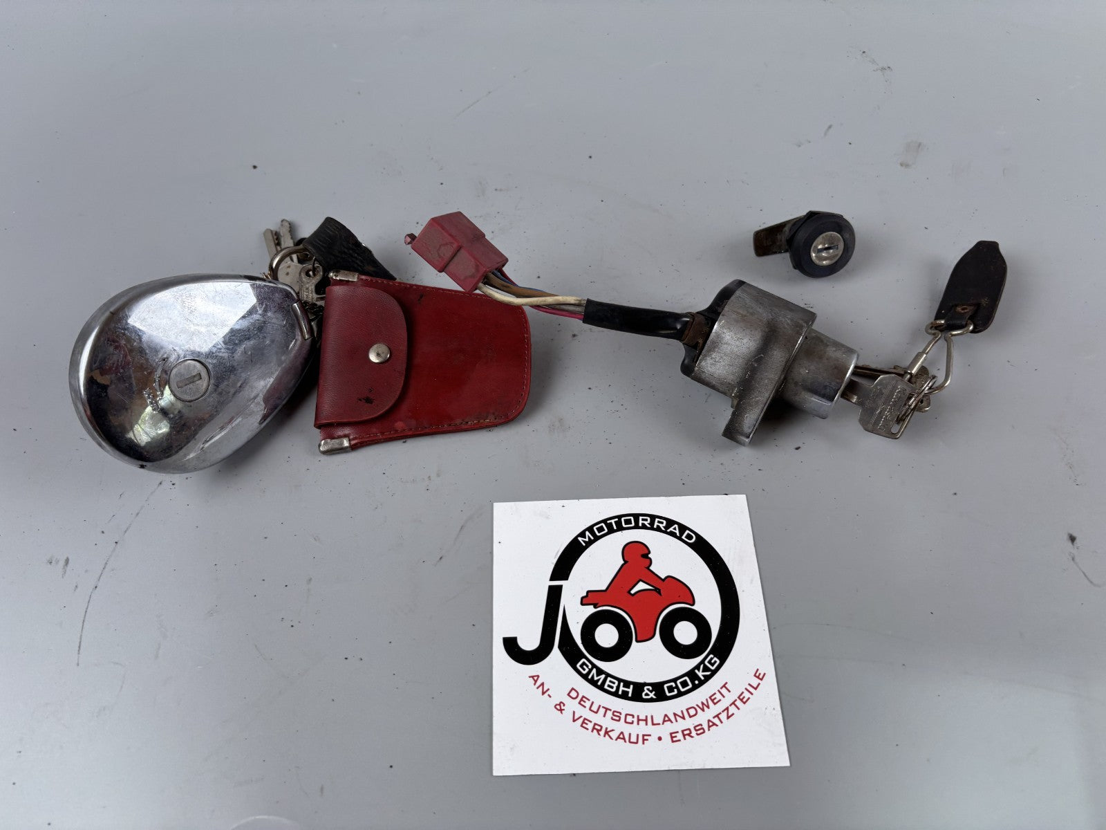 Kawasaki BN125A EL125 Eliminator Schlosssatz Key Lock Zündschloss Tankschloss