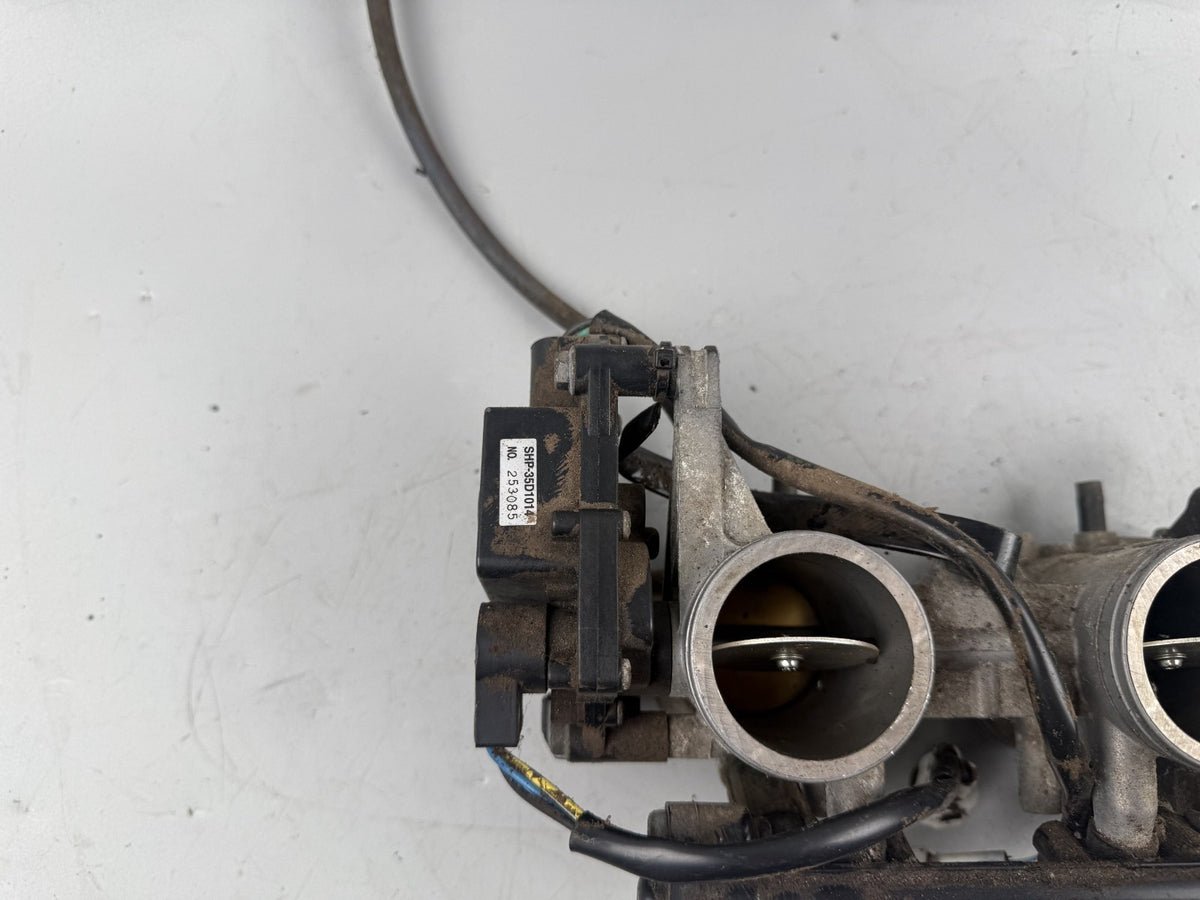 Kawasaki ER 6 N ER650A Einspritzanlage Fuel Gas Drosselklappen Einspritzdüsen